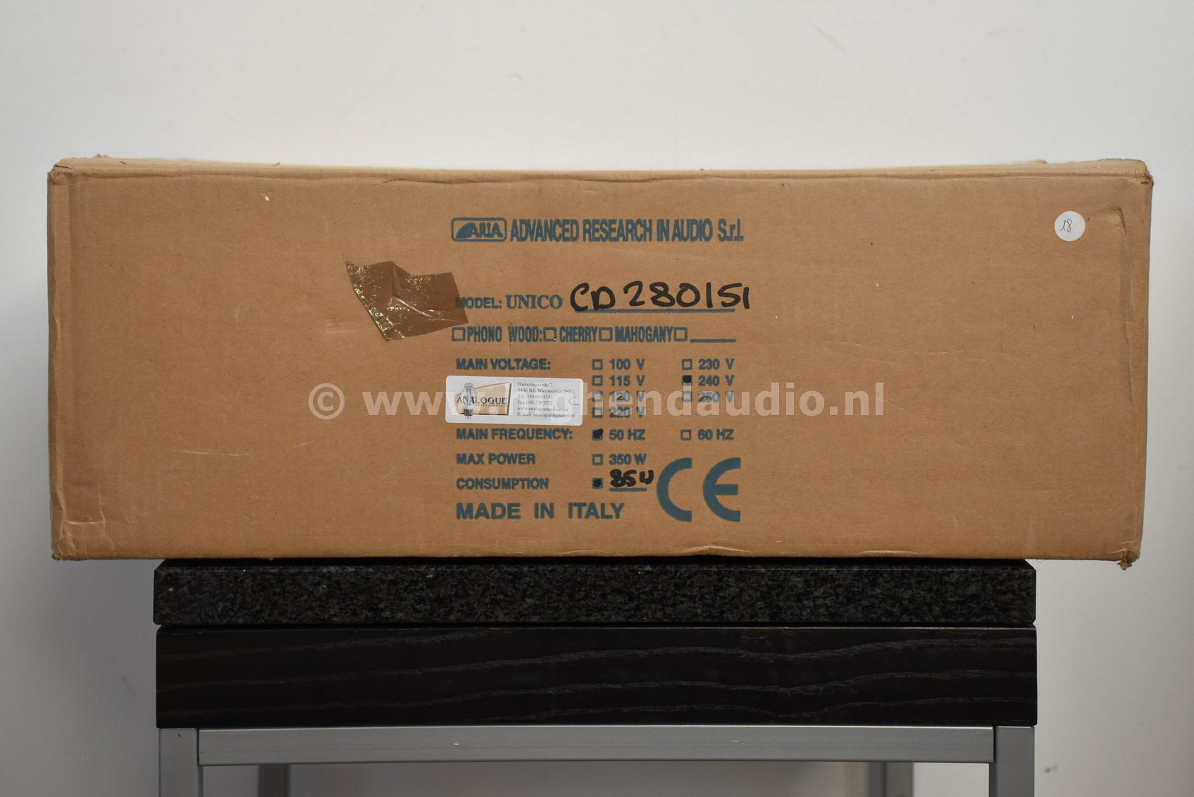 Unison Research Unico CD -with digital input- -SOLD- - Image 9